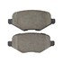 1003-1377AC by MPA ELECTRICAL - Quality-Built Disc Brake Pad Set - Black Series, Ceramic, with Hardware