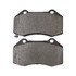 1003-1379BM by MPA ELECTRICAL - Quality-Built Disc Brake Pad, Black Series, Semi-Metallic