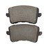 1003-1386AC by MPA ELECTRICAL - Quality-Built Black Series Ceramic Brake Pads w/ Hardware