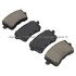 1003-1386AC by MPA ELECTRICAL - Quality-Built Black Series Ceramic Brake Pads w/ Hardware