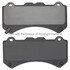 1003-1382M by MPA ELECTRICAL - Quality-Built Disc Brake Pad, Black Series, Semi-Metallic