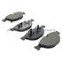 1003-1448M by MPA ELECTRICAL - Quality-Built Disc Brake Pad Set - Black Series, Semi-Metallic, with Hardware