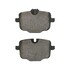 1003-1469M by MPA ELECTRICAL - Quality-Built Disc Brake Pad Set - Black Series, Semi-Metallic, with Hardware