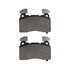 1003-1474AM by MPA ELECTRICAL - Quality-Built Disc Brake Pad Set - Black Series, Semi-Metallic, with Hardware