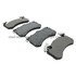 1003-1575M by MPA ELECTRICAL - Quality-Built Black Series Semi-Metallic Brake Pads w/ Hardware