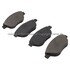 1003-1618AM by MPA ELECTRICAL - Quality-Built Black Series Semi-Metallic Brake Pads w/ Hardware