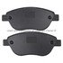 1003-1618AM by MPA ELECTRICAL - Quality-Built Black Series Semi-Metallic Brake Pads w/ Hardware