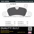 1003-1655M by MPA ELECTRICAL - Quality-Built Black Series Semi-Metallic Brake Pads w/ Hardware