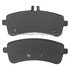 1003-1681M by MPA ELECTRICAL - Quality-Built Disc Brake Pad Set - Black Series, Semi-Metallic, with Hardware