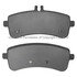 1003-1681AM by MPA ELECTRICAL - Quality-Built Disc Brake Pad Set - Black Series, Semi-Metallic, with Hardware