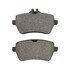 1003-1689M by MPA ELECTRICAL - Quality-Built Disc Brake Pad Set - Black Series, Semi-Metallic, with Hardware