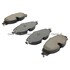 1003-1760C by MPA ELECTRICAL - Quality-Built Disc Brake Pad Set - Black Series, Ceramic