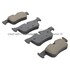 1003-1762M by MPA ELECTRICAL - Quality-Built Disc Brake Pad, Black Series, Semi-Metallic