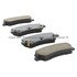 1003-1793AC by MPA ELECTRICAL - Quality-Built Black Series Ceramic Brake Pads w/ Hardware