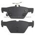 1003-1808C by MPA ELECTRICAL - Quality-Built Disc Brake Pad Set - Black Series, Ceramic, with Hardware