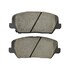 1003-1827C by MPA ELECTRICAL - Quality-Built Disc Brake Pad Set - Black Series, Ceramic