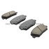 1003-1827C by MPA ELECTRICAL - Quality-Built Disc Brake Pad Set - Black Series, Ceramic