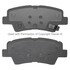 1003-1848C by MPA ELECTRICAL - Quality-Built Disc Brake Pad Set - Black Series, Ceramic