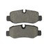 1003-1893M by MPA ELECTRICAL - Quality-Built Black Series Semi-Metallic Brake Pads