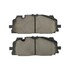 1003-1894M by MPA ELECTRICAL - Quality-Built Disc Brake Pad, Black Series, Semi-Metallic