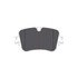 1003-1895M by MPA ELECTRICAL - Quality-Built Disc Brake Pad, Black Series, Semi-Metallic