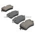 1003-1895M by MPA ELECTRICAL - Quality-Built Disc Brake Pad, Black Series, Semi-Metallic