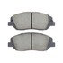 1003-1917C by MPA ELECTRICAL - Quality-Built Disc Brake Pad Set - Black Series, Ceramic, with Hardware