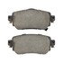 1003-1965C by MPA ELECTRICAL - Quality-Built Disc Brake Pad Set - Black Series, Ceramic