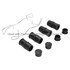 1003-1989AC by MPA ELECTRICAL - Quality-Built Disc Brake Pad Set - Black Series, Ceramic, with Hardware