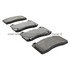 1003-1977M by MPA ELECTRICAL - Quality-Built Black Series Semi-Metallic Brake Pads