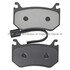 1003-2043M by MPA ELECTRICAL - Quality-Built Disc Brake Pad, Black Series, Semi-Metallic