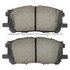 1001-1005M by MPA ELECTRICAL - Quality-Built Premium Disc Brake Pad Set - Semi-Metallic, with Hardware