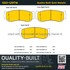 1001-1297M by MPA ELECTRICAL - Quality-Built Premium Semi-Metallic Brake Pads w/ Hardware