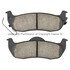 1002-1041M by MPA ELECTRICAL - Quality-Built Disc Brake Pad Set - Work Force, Heavy Duty, with Hardware