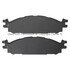 1002-1508M by MPA ELECTRICAL - Quality-Built Work Force Heavy Duty Brake Pads w/ Hardware