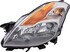 DS668-B001L by EAGLE EYE - Head Lamp, RH, Assembly, Halogen, Clear Lens, for 2008-2009 Nissan Altima Coupe