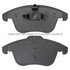 1003-1241M by MPA ELECTRICAL - Quality-Built Disc Brake Pad Set - Black Series, Semi-Metallic, with Hardware