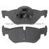 1003-1267M by MPA ELECTRICAL - Quality-Built Disc Brake Pad Set - Black Series, Semi-Metallic, with Hardware