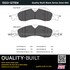 1003-1278M by MPA ELECTRICAL - Quality-Built Disc Brake Pad Set - Black Series, Semi-Metallic, with Hardware