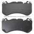 1003-1291C by MPA ELECTRICAL - Quality-Built Disc Brake Pad Set - Black Series, Ceramic, with Hardware