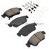 1003-1287C by MPA ELECTRICAL - Quality-Built Black Series Ceramic Brake Pads w/ Hardware