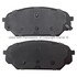 1003-1301C by MPA ELECTRICAL - Quality-Built Black Series Ceramic Brake Pads w/ Hardware