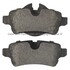 1003-1309M by MPA ELECTRICAL - Quality-Built Black Series Semi-Metallic Brake Pads w/ Hardware