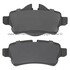 1003-1309M by MPA ELECTRICAL - Quality-Built Black Series Semi-Metallic Brake Pads w/ Hardware