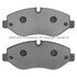 1003-1316M by MPA ELECTRICAL - Quality-Built Disc Brake Pad Set - Black Series, Semi-Metallic, with Hardware