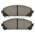 1003-1324C by MPA ELECTRICAL - Quality-Built Disc Brake Pad Set - Black Series, Ceramic, with Hardware