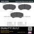 1003-1331M by MPA ELECTRICAL - Quality-Built Black Series Semi-Metallic Brake Pads w/ Hardware