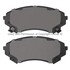 1003-1331M by MPA ELECTRICAL - Quality-Built Black Series Semi-Metallic Brake Pads w/ Hardware