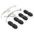 1003-1342C by MPA ELECTRICAL - Quality-Built Disc Brake Pad Set - Black Series, Ceramic, with Hardware