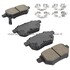 1003-1354AC by MPA ELECTRICAL - Quality-Built Black Series Ceramic Brake Pads w/ Hardware